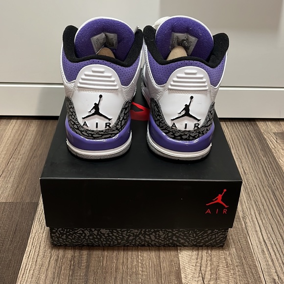 Jordan 3 Retro dark iris - Picture 3 of 5